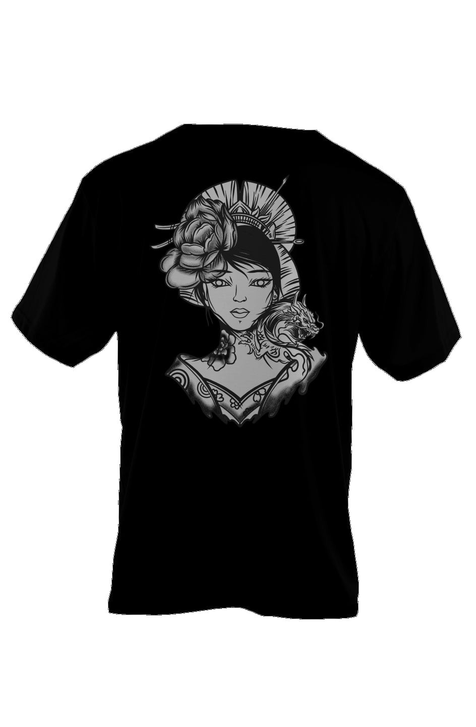 Oversized Geisha Heavyweight T Shirt